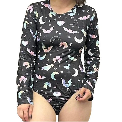Pastel Bats Bodysuit second image