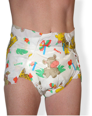 Rearz Safari ABDL 1 Adult Diaper Sample second image
