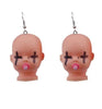  Cross on eyes