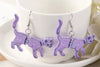 Boutique Earrings Freaky Kitty Cat