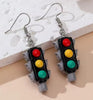Boutique Earrings Traffic Light
