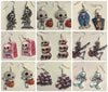 Skull Halloween Earrings