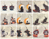 Kitty Cat Halloween Earrings