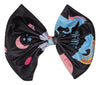 Happy Unicorn Fabric Hair Bow *