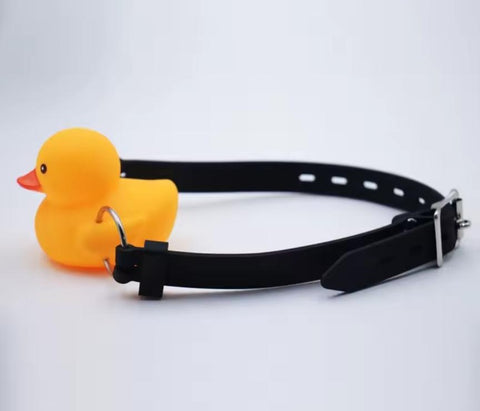 Adult Rubber Duckie Gag Lockable second image