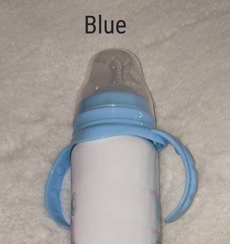 Pony Purple 8oz Stainless Steel Bottle second image
