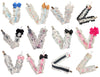 Puppy & Kitty Ruffle Deluxe Pacifier Clip Multi Listing