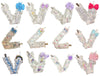 Bear Ruffle Deluxe Pacifier Clip Multi Listing