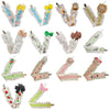 Animals Ruffle Deluxe Pacifier Clip Multi Listing