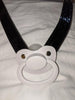 Black with White Pacifier