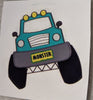 Monster Truck Vinyl Sticker