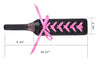 Lovely Braiding Ribbon Leather BDSM Spanking Paddle