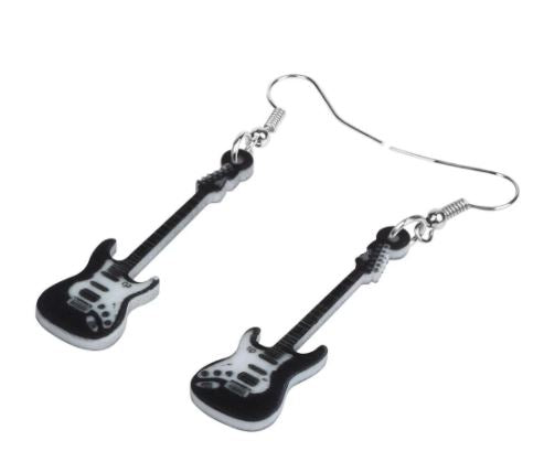 Guitar Earrings