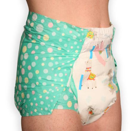 Rearz Alpaca ABDL 1  Adult Diaper Sample second image