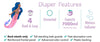 Rearz DISCONTINUED Mermaid Tales ABDL 1  Adult Diaper Sample