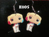 Clown Earrings