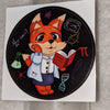 Professor Fox Vinyl Sticker