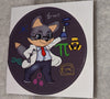 Professor Wolf Vinyl Sticker