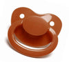 Coffee New Large Plain Color Adult Pacifier