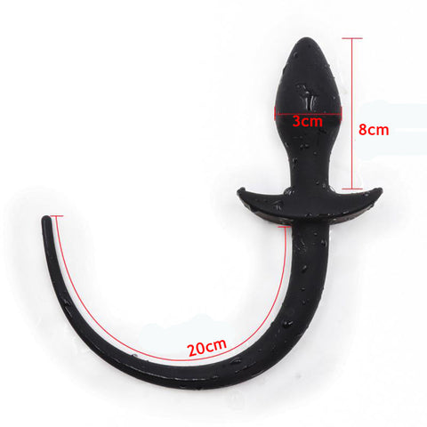 Silicone Tail Puppy Dog Tail Silicone Butt Anal Plug second image