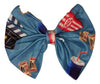 Movie Night Fabric Hair Bow *