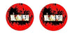 Zombies Cabochon Stud Earrings