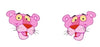 Cartoon Cabochon Stud Earrings
