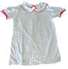 Red Trim Collared Shirt
