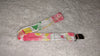Lemonade Time Fabric Pacifier Clips - 14"