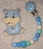  Light Blue Hippo
