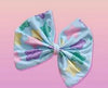 Lucky Stars Fabric Hair Bow *