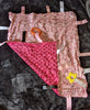 Pretty Kitty Cuddle Sensory Security Blanket Toys