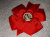 Courage Dog Bottle Cap Boutique Hair Bow