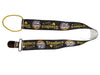 Steelers Girl Football Hand Crafted Pacifier Dummy Single Sided Clip - 10"-12"