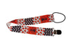 Ladybug Hand Crafted Pacifier Dummy Single Sided Clip - 10"-12"